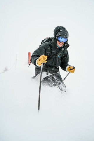 Poudreuse &agrave; Pelvoux-Vallouise