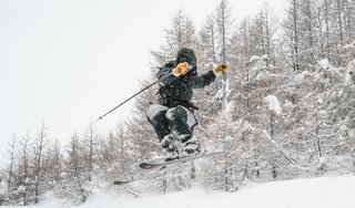 Poudreuse &agrave; Pelvoux-Vallouise