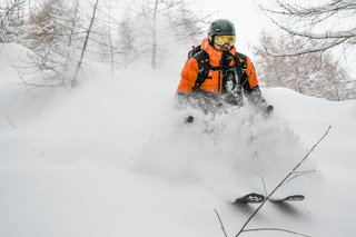 Poudreuse &agrave; Pelvoux-Vallouise