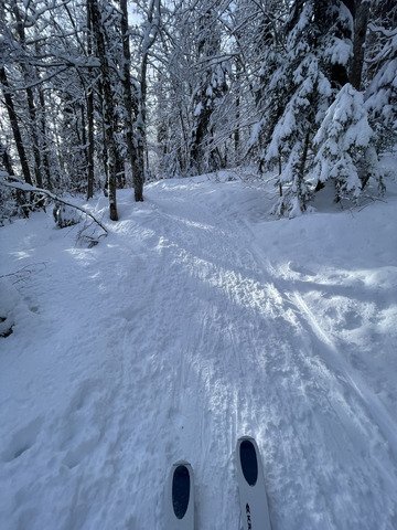 Ski de randonn&eacute;e Margeriaz 1400