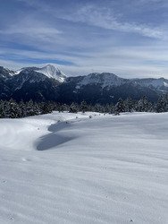 Ski de randonn&eacute;e Margeriaz 1400