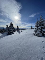 Ski de randonn&eacute;e Margeriaz 1400