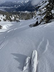 Ski de randonn&eacute;e Margeriaz 1400