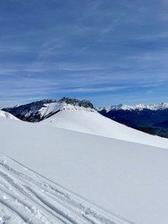 Ski de rando au Aillon le jeune