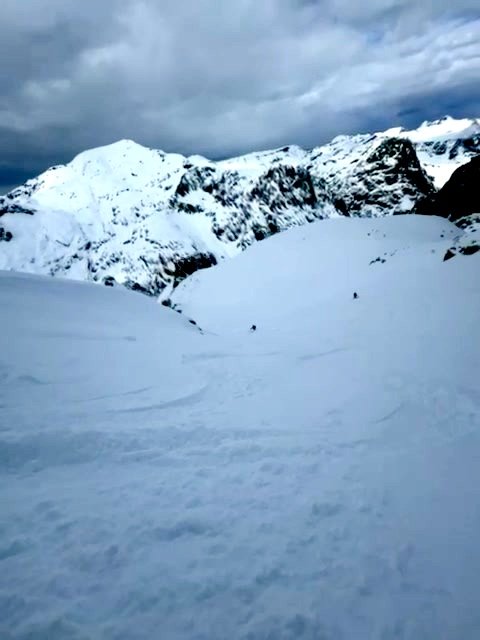 Un peu d'ambiance alpi au col de Beugeand 😎🤩