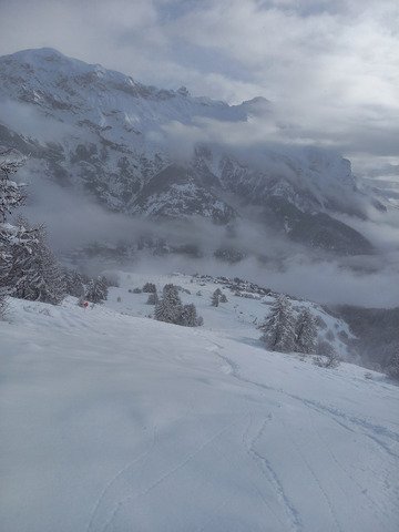 But meteo et nivo &agrave; la Blanche