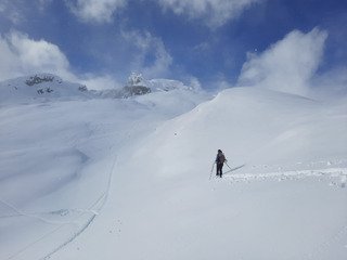But meteo et nivo &agrave; la Blanche