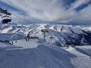 Valloire - &eacute;claircies apr&egrave;s la neige