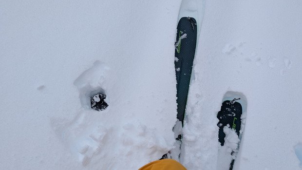 neige lourde &agrave; la Ratelle