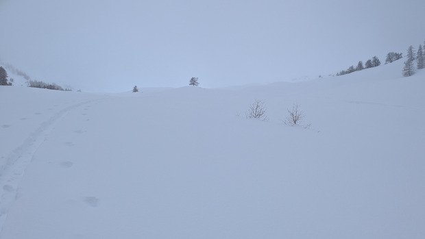 neige lourde &agrave; la Ratelle