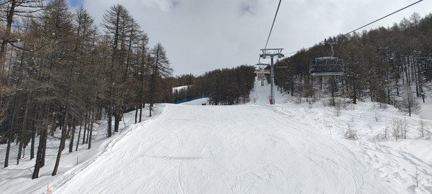 Poudreuse et personne, que demander de plus ? 