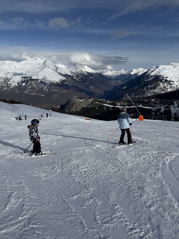 Karellis neige au top 