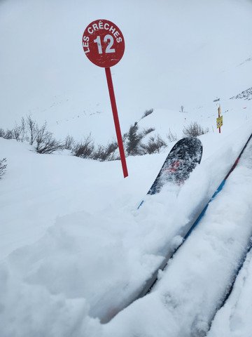 &Eacute;chapp&eacute;e en poudreuse lourde 