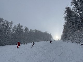 Livraison de neige lourde