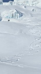 Vall&eacute;e blanche option mer de nuages 
