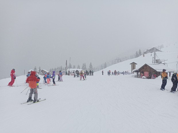 Quantit&eacute; de neige apocalyptique