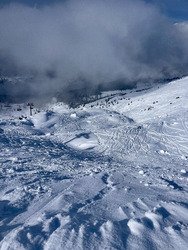 Une journ&eacute;e de ski parfaite.