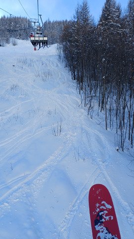 La vallouise sous grosse poudreuse !