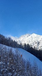 La vallouise sous grosse poudreuse !