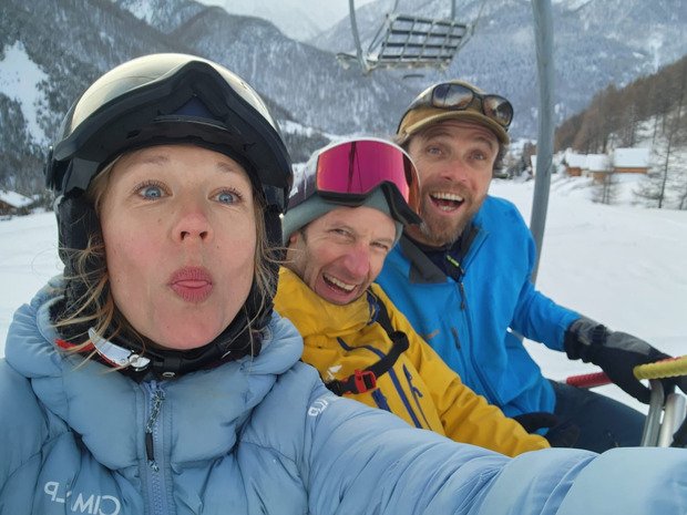 D&rsquo;la neige, beaucoup de neige sous l&rsquo;Izoard !!