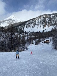 D&rsquo;la neige, beaucoup de neige sous l&rsquo;Izoard !!