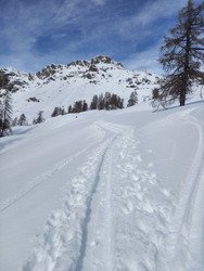 Tricot au col de la gardette !