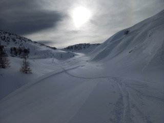 Tricot au col de la gardette !