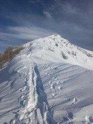 Tricot au col de la gardette !