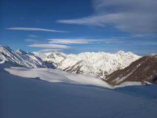 Tricot au col de la gardette !