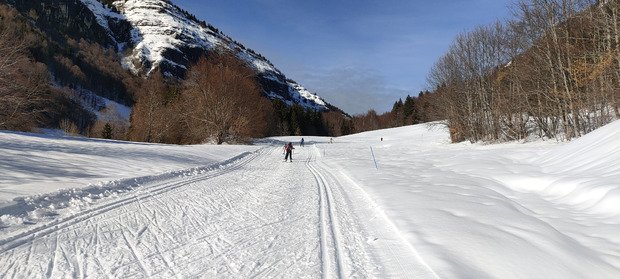 Ski de fond printanier 