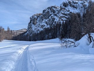 Y a pas que le ski alpin sous le soleil.