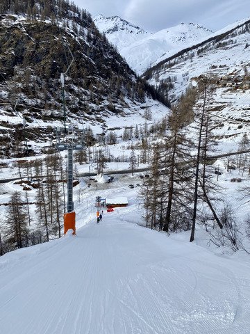 Poudreuse froide en Nord, Bronzage & Carving en sud 