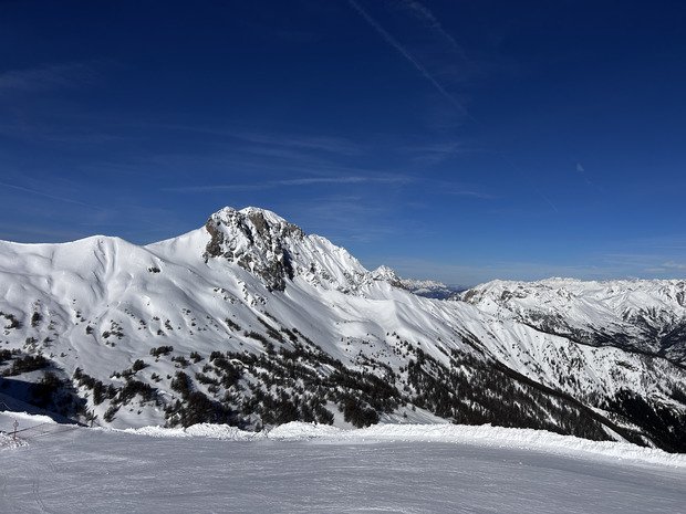 De la neige ❄️ avec le soleil du sud ☀️