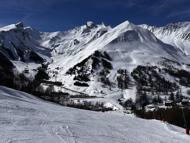De la neige ❄️ avec le soleil du sud ☀️