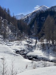 Un Nordic Park perdu au fin fond de la vall&eacute;e du Guil !