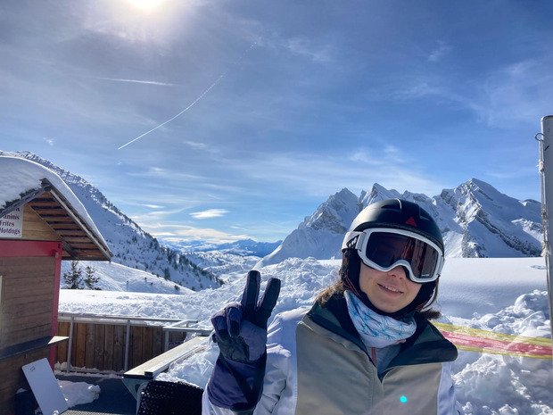 La tribu fait du ski 😂