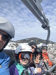 La tribu fait du ski 😂