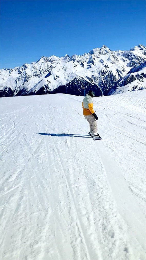 De la neige de printemps, pas trop de monde et une top rencontre ! 