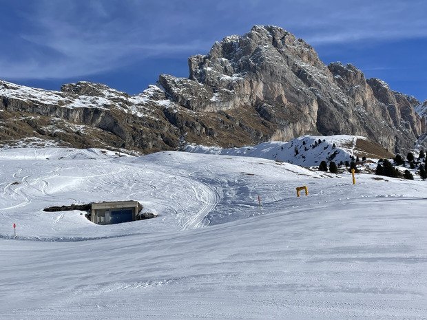 Soleil, neige dure et soupe