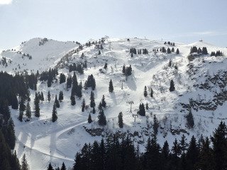 Soleil et neige de primtemps