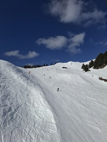 Soleil et neige de primtemps