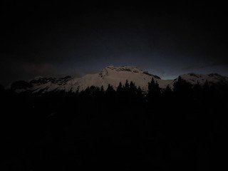 Sulens : Raquettes &agrave; la lumi&egrave;re de la lune
