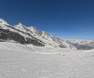 Excellente qualit&eacute; de neige 