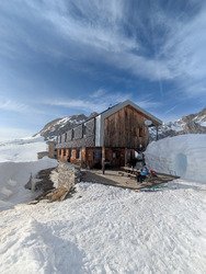 Exploration au refuge du col de la Vanoise 