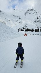 Tiki integrale avec le petit. 