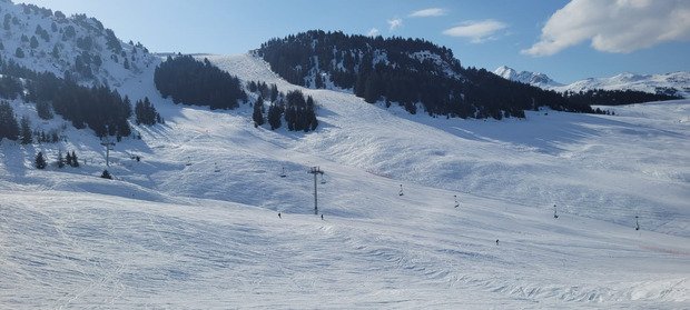 Encore une belle journ&eacute;e &agrave; Courchevel 