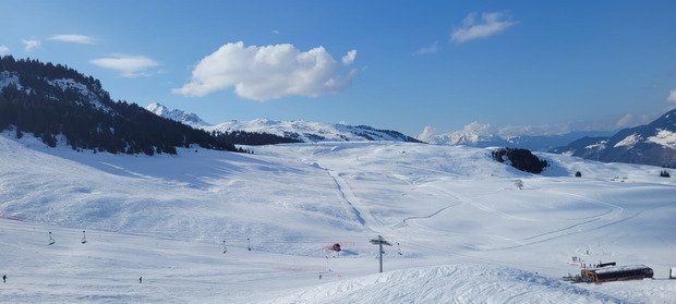Encore une belle journ&eacute;e &agrave; Courchevel 