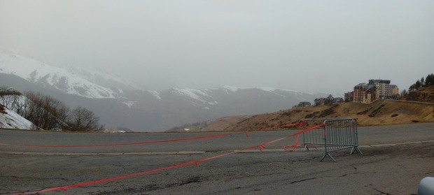 Siroko, l&eacute;ger brouillard, pluie, chamois annul&eacute; 😢