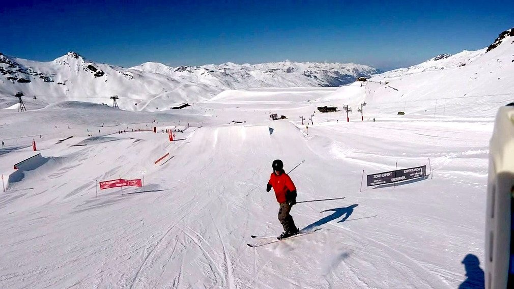 snowpark Check Valthorens