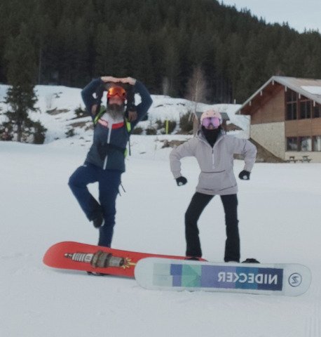 Une visite familiale, une le&ccedil;on de freestyle, des conditions g&eacute;niales